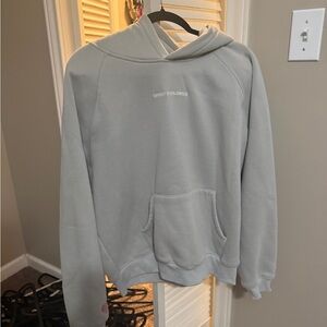 Women's Light Gray Pullover Hoodie